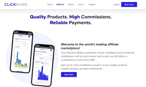 ClickBank affiliate marketing platform