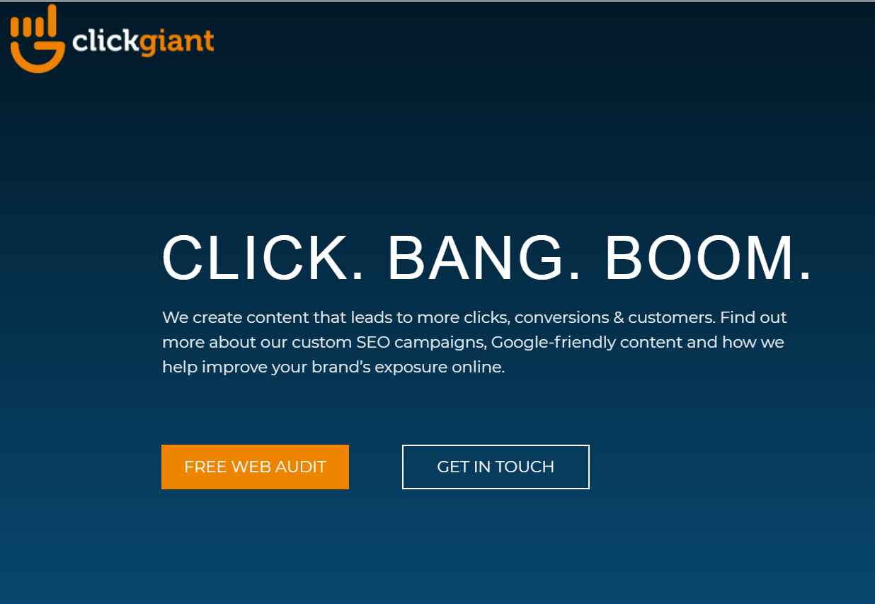 Top content writing service - ClickGiant