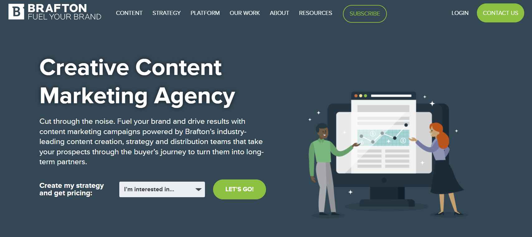 Best content writing agencies - Brafton