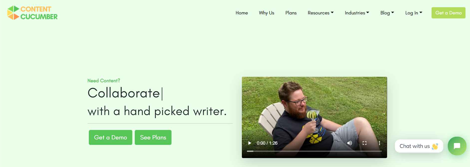 Best content writing agencies - Content Cucumber