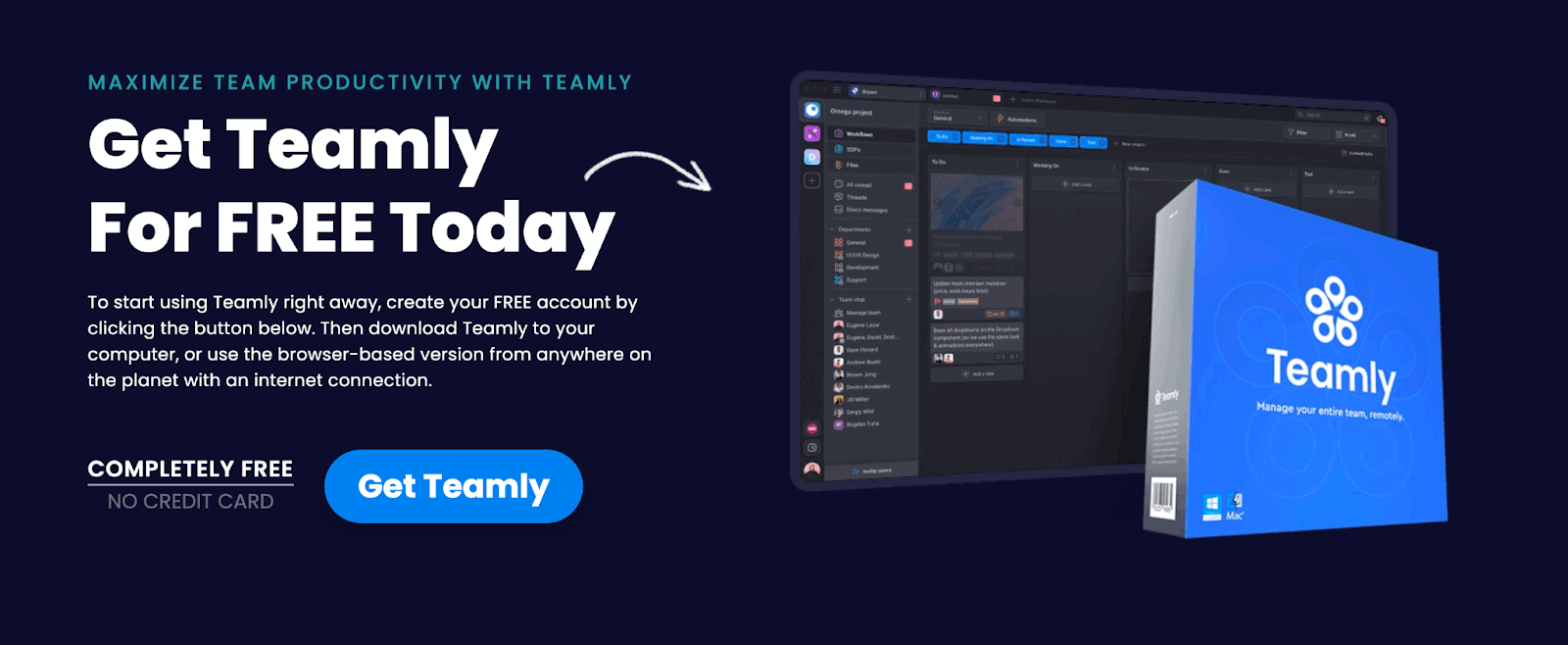 Content workflow automation tool - Teamly