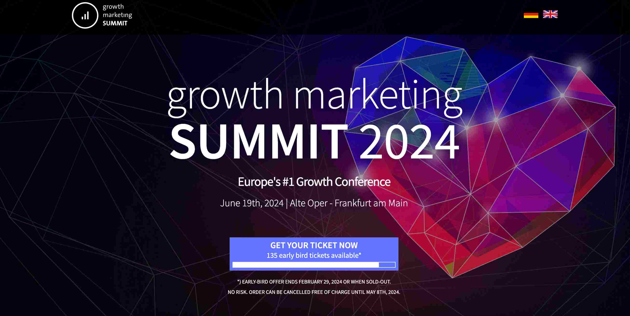 Digital marketing conferences: Growth Marketing Summit