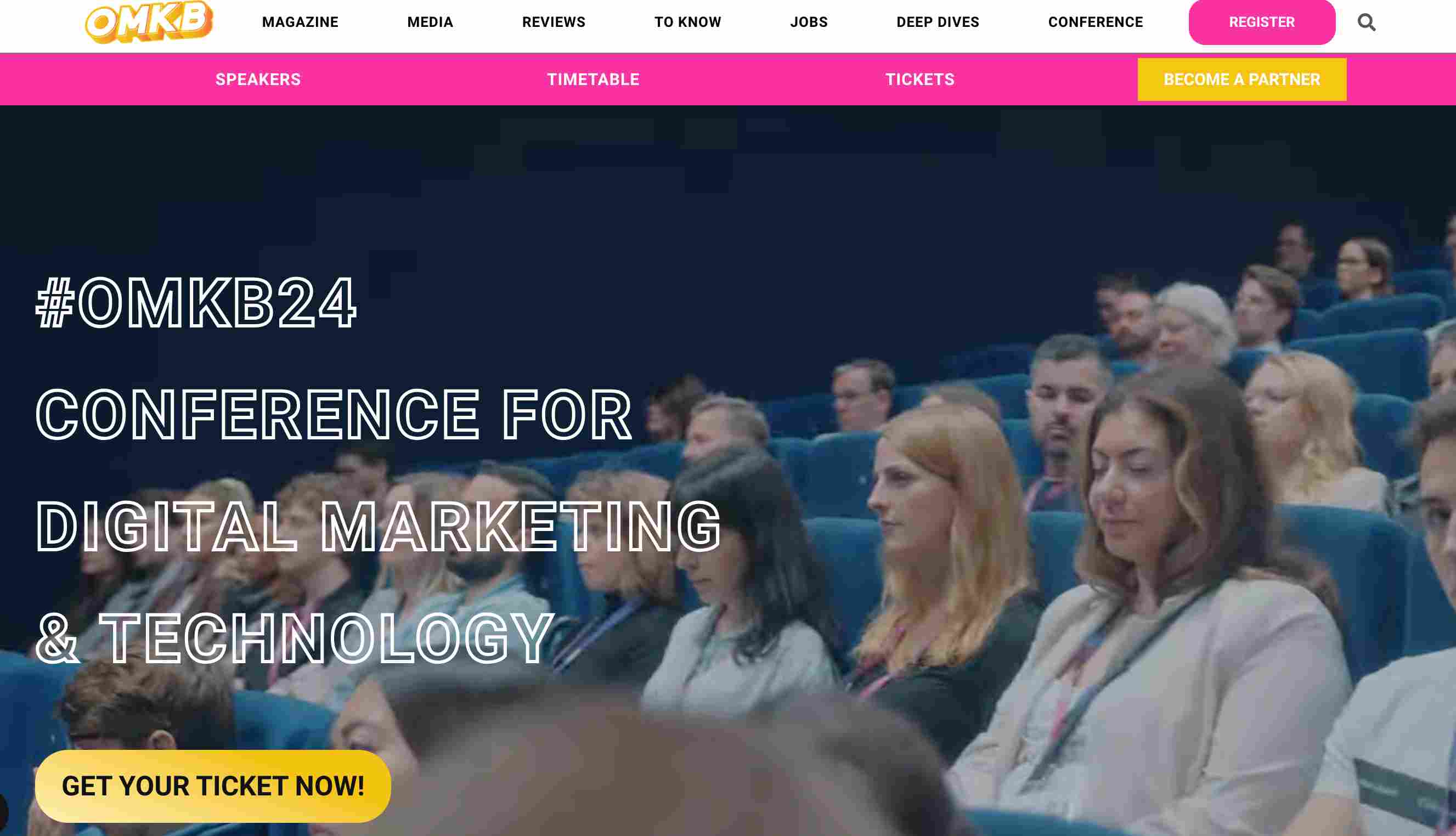 Digital marketing conference: OMKB24