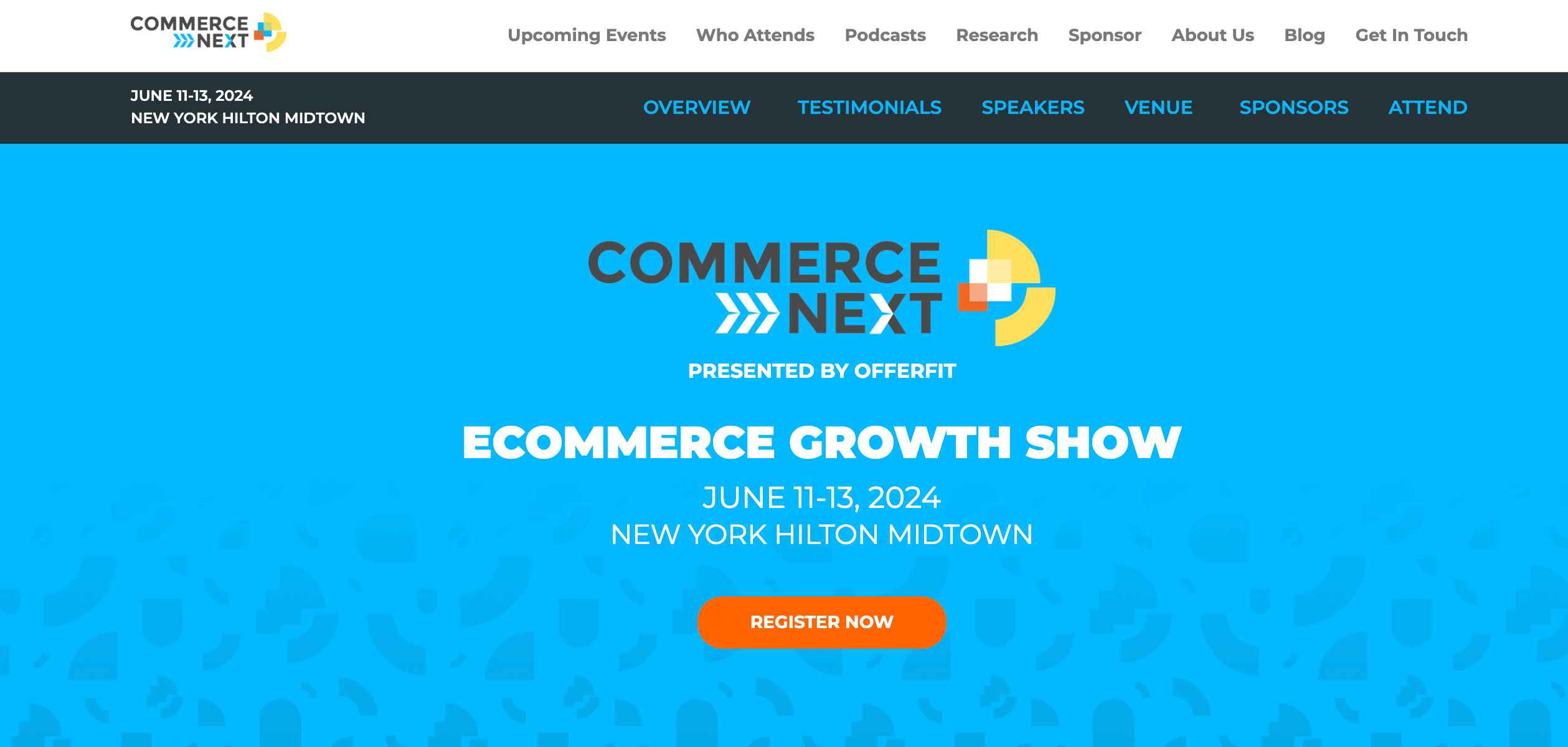 Digital marketing conference: CommerceNext