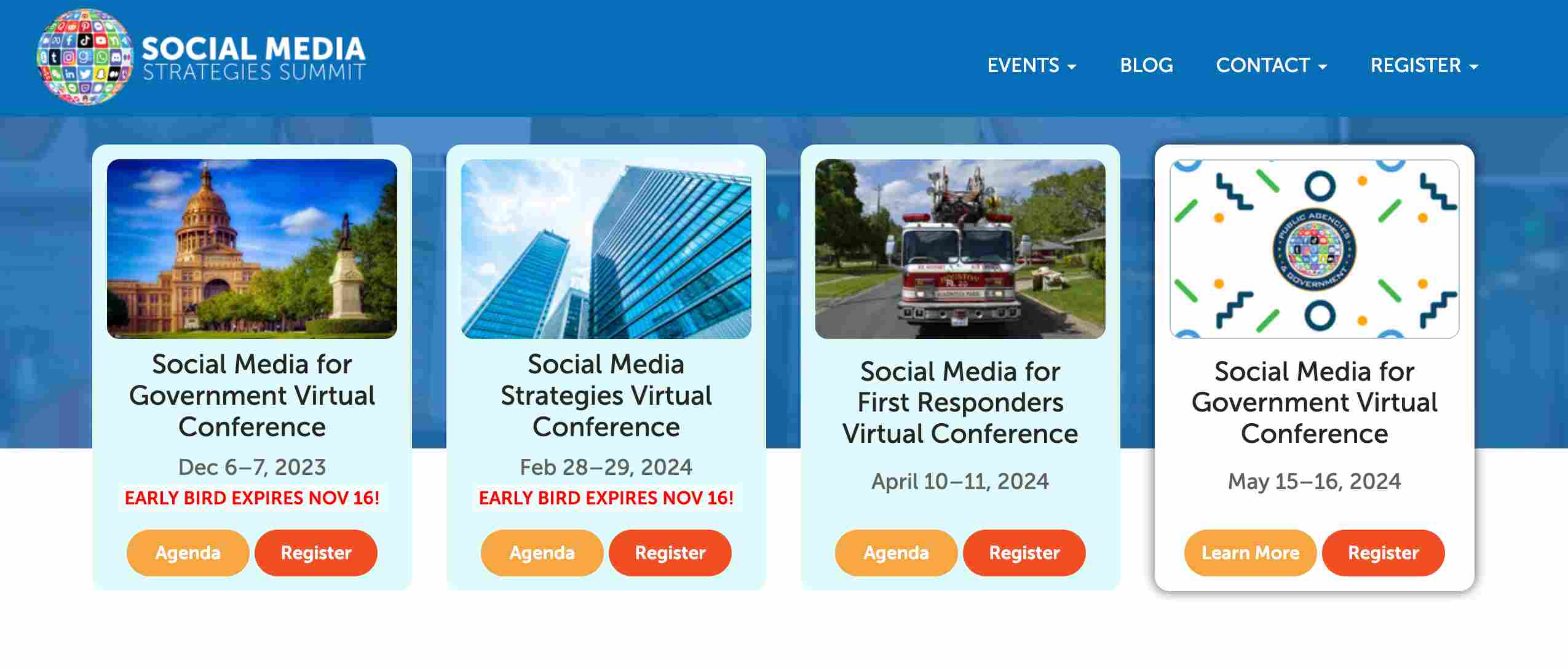 Digital marketing conferences: Social Media Strategies Summit