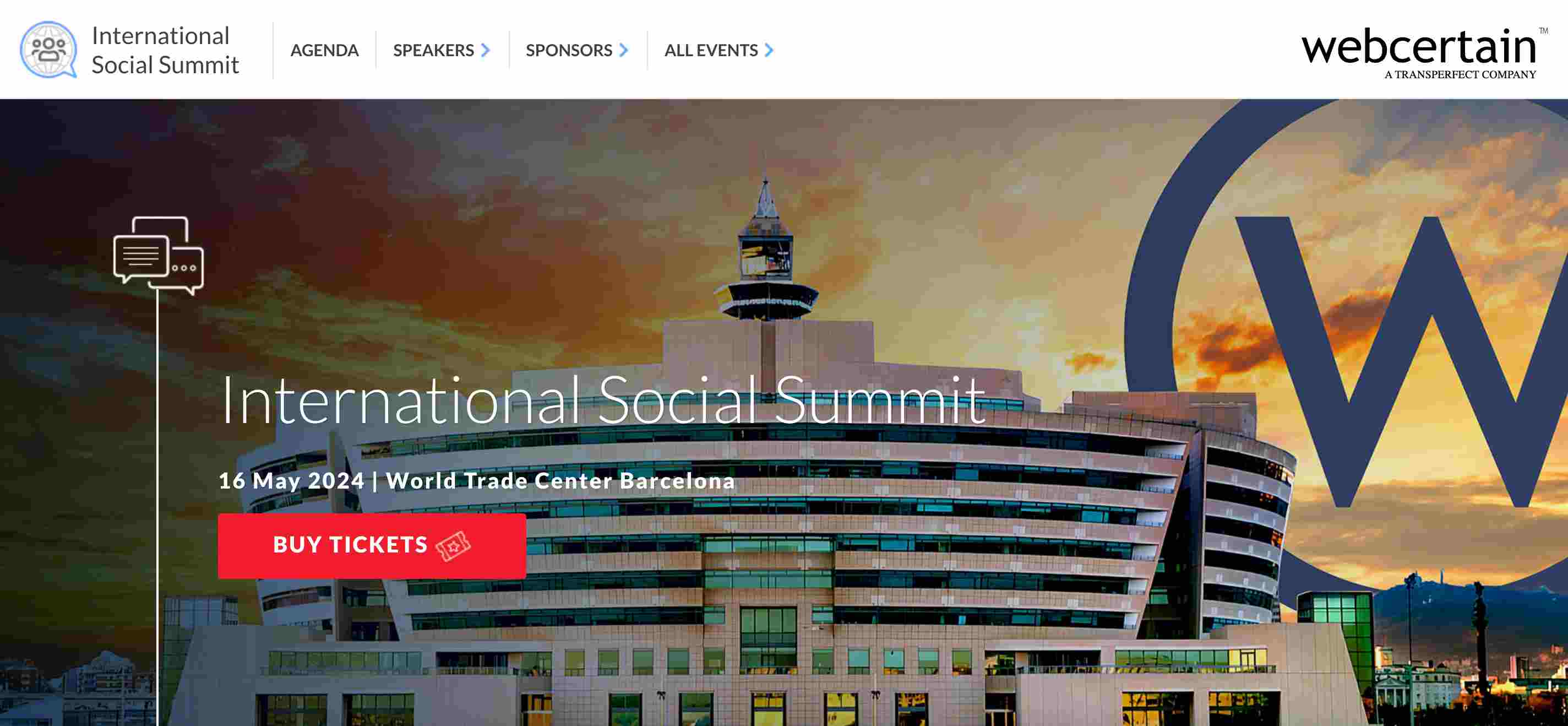 Digital marketing conferences: International Social Summit