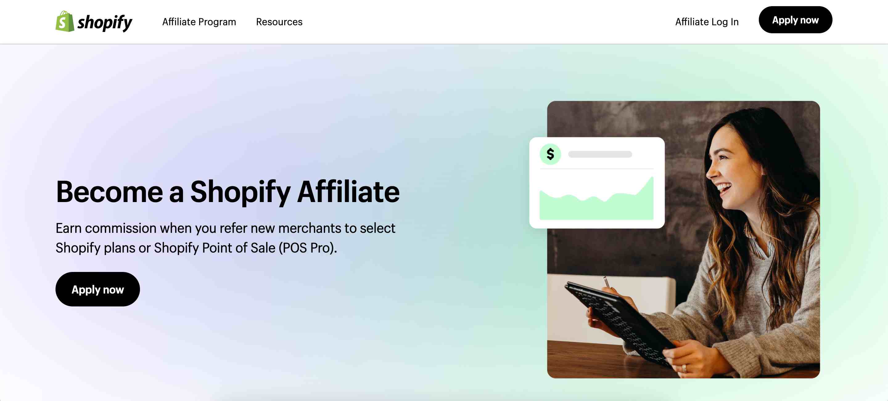 Shopify affiliate marketing program