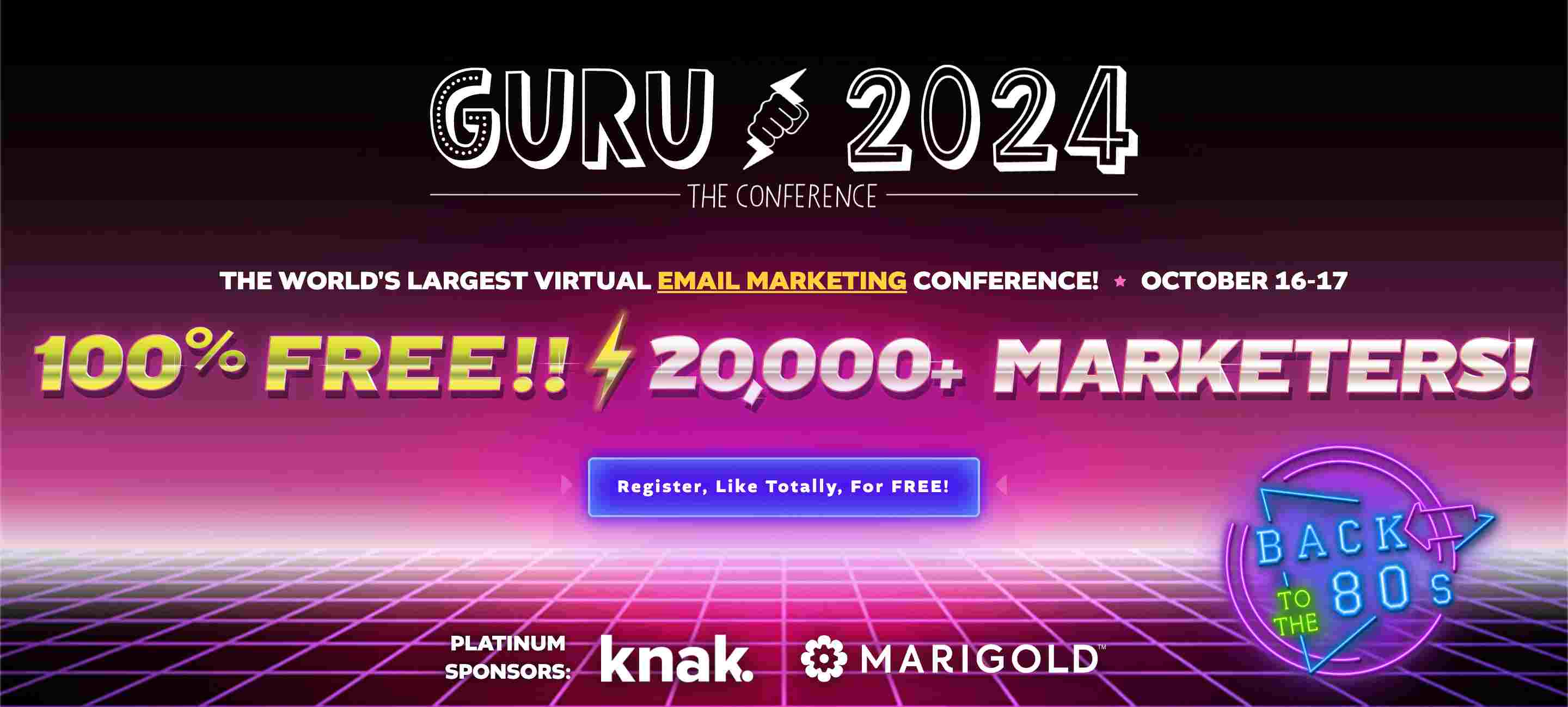 digital marketing conferences - Guru 2024