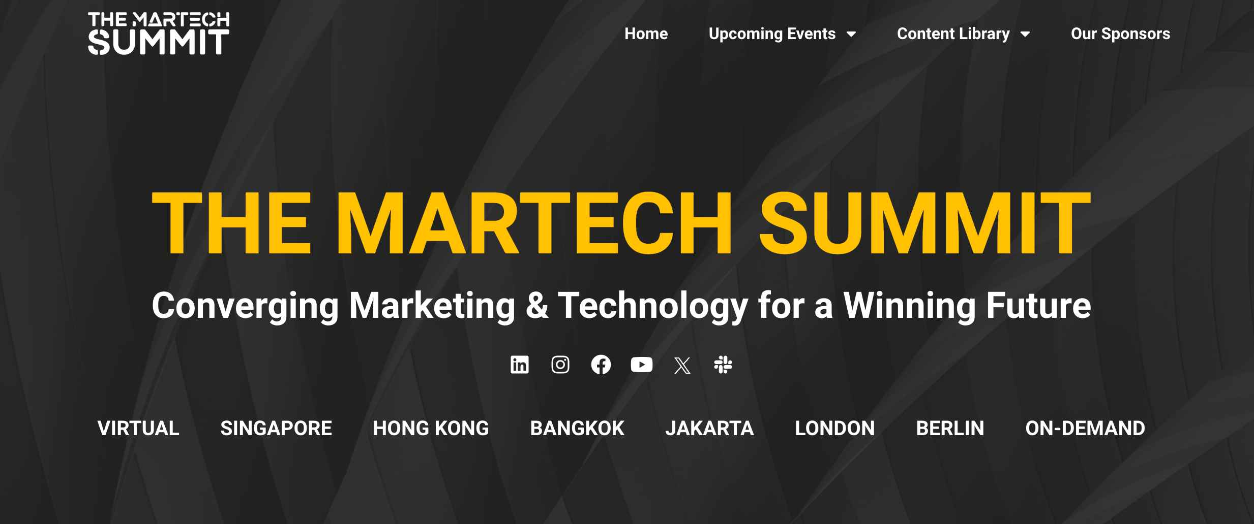 The MarTech Summit (Multiple Events)