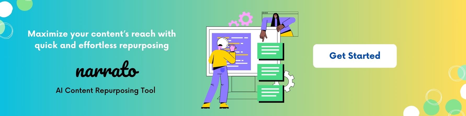 AI content repurposing tool - Narrato