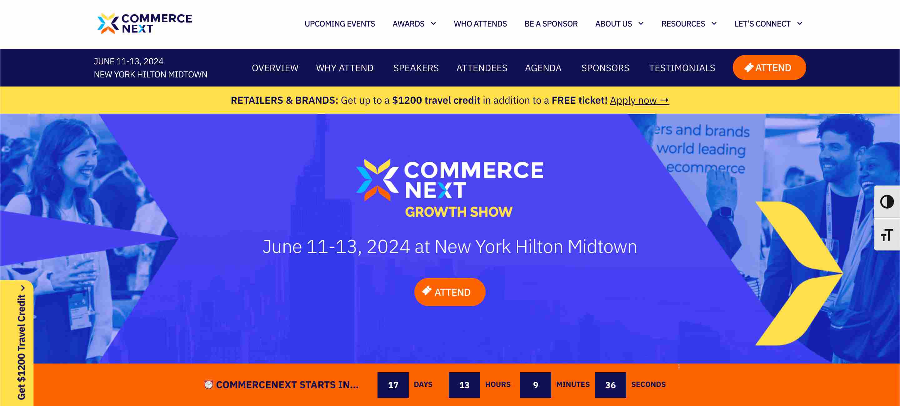 CommerceNext digital marketing conference