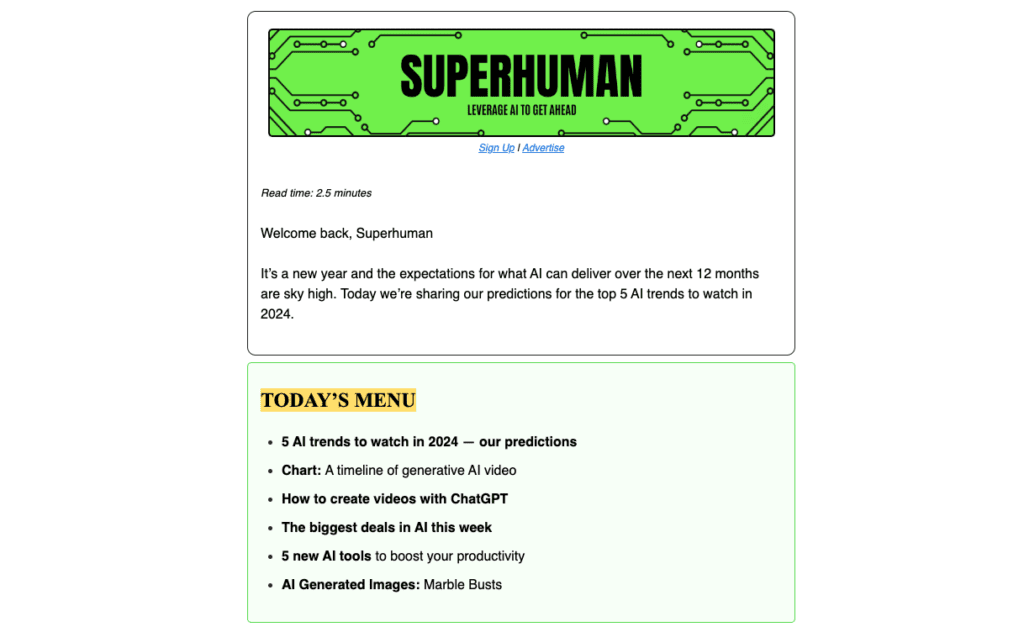 Superhuman AI tool