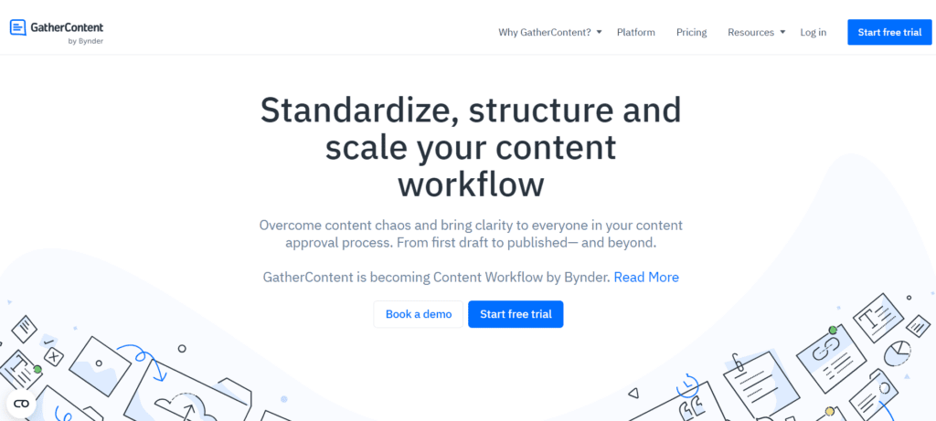 EasyContent alternatives - GatherContent