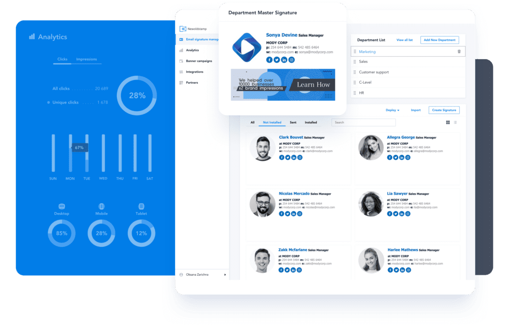 Newoldstamp - Signature Management Tool