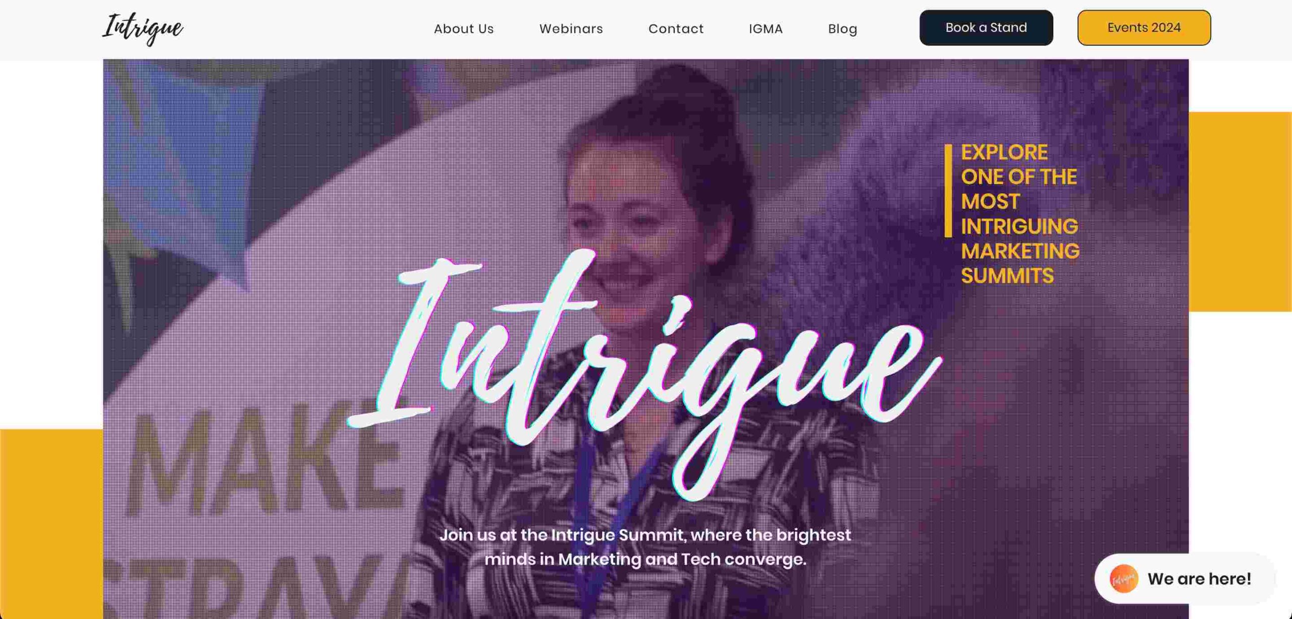 Digital marketing conferences: Intrigue MadTech