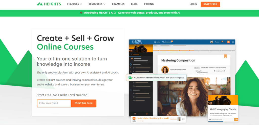 Heights Platform - All-in-One Online Course Creation Software