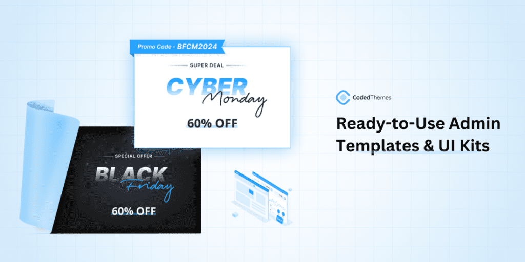 Cyber Monday & Black Friday SaaS deal 2024 from CodedThemes