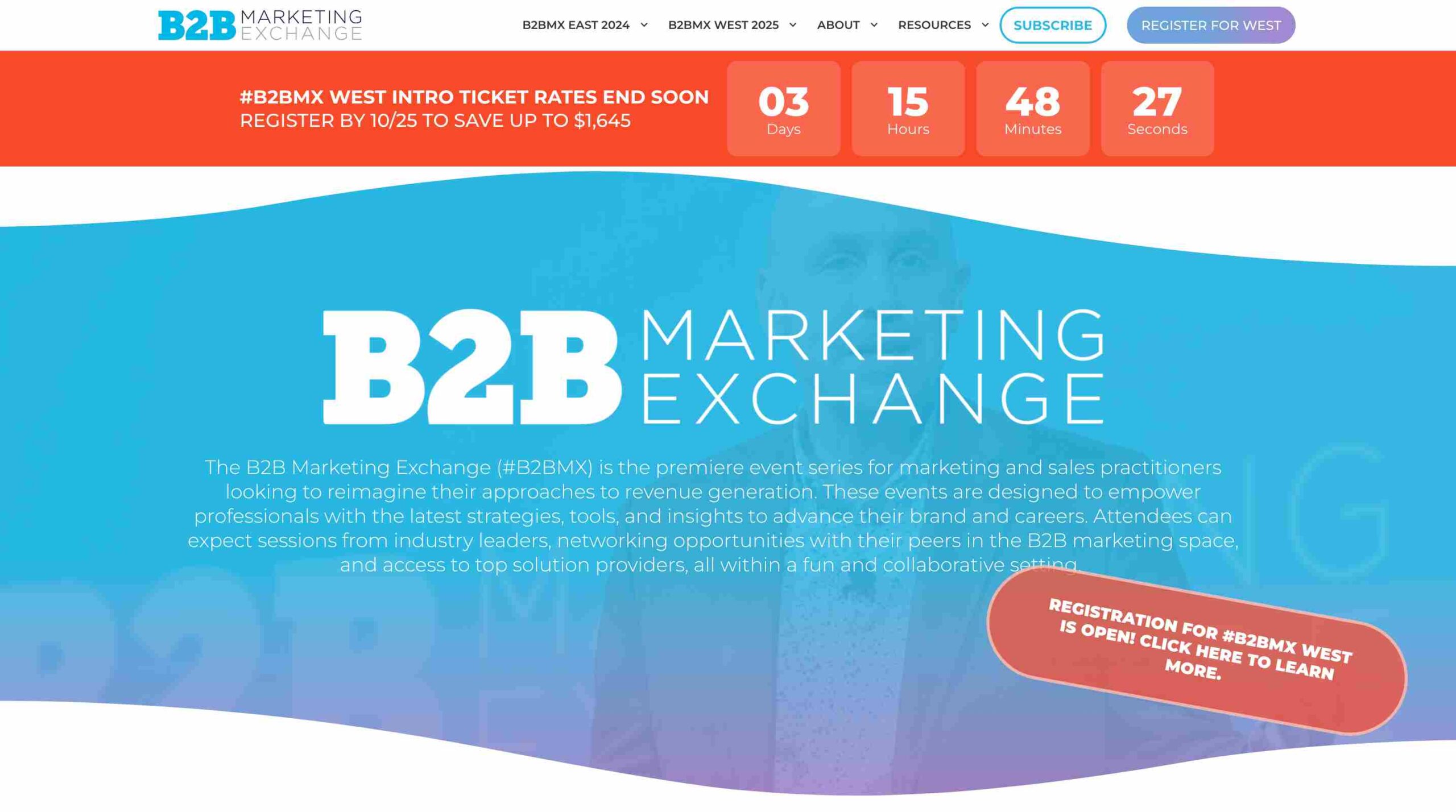 B2B Marketing Exchange 2025