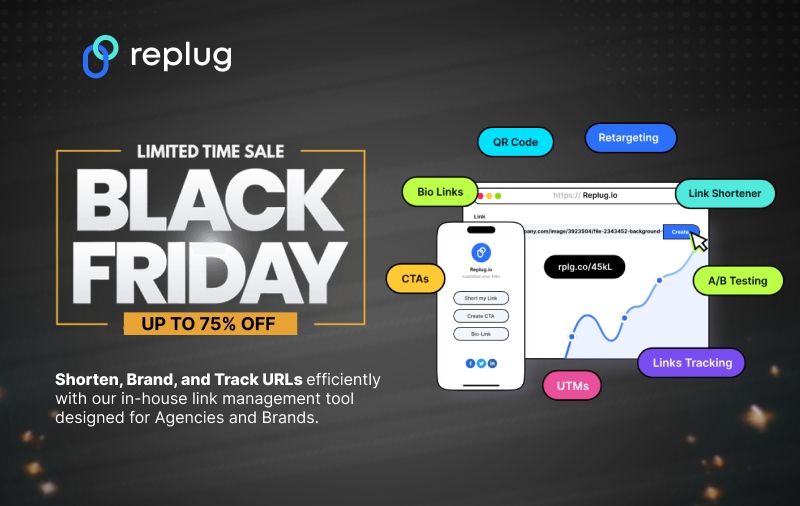 Cyber Monday + Black Friday SaaS deal 2024 from Replug