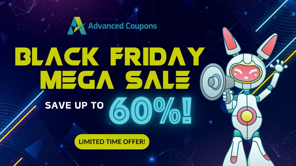 Cyber Monday + Black Friday SaaS deal 2024 from Advanced Coupons