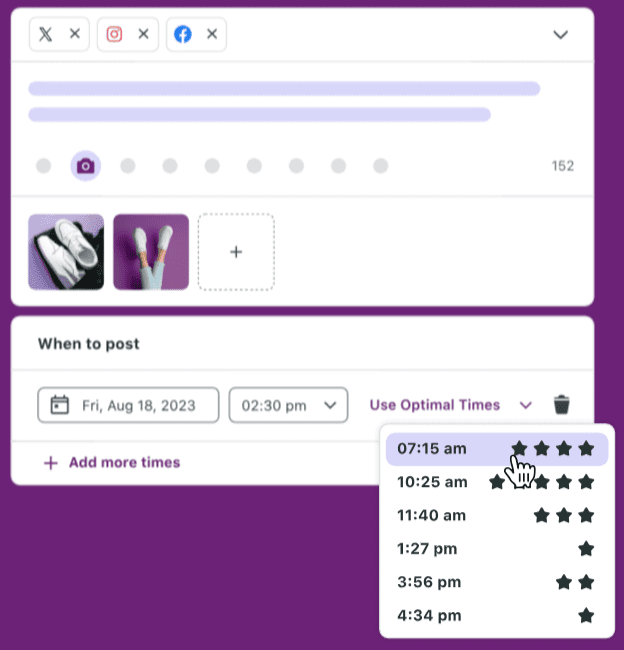 Calendar is one of multiple post views in OnlyPult