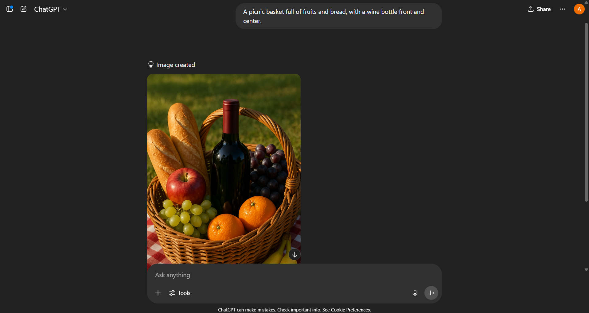 ChatGPT AI image generator