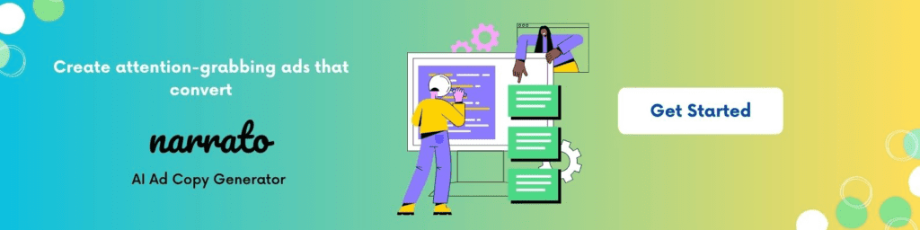 Narrato AI ad copy generator