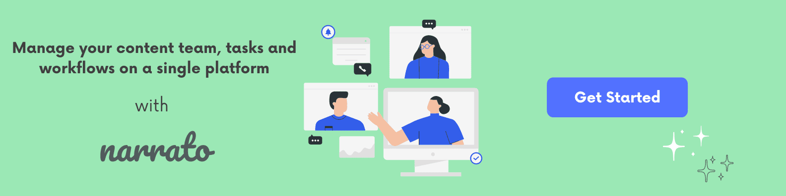 Narrato AI content collaboration tools