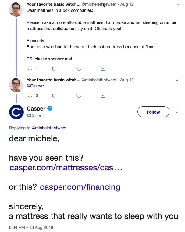 answering customer questions